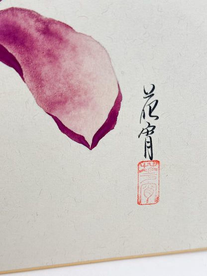 SHP402 - Shikishi Magnolia Blossoms by Ryōshō 蓼宵