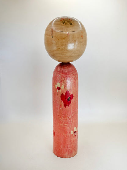 K30027 - Sōsaku Kokeshi by Takahashi Hashime 髙橋はしめ