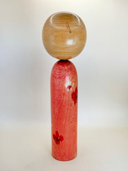 K30027 - Sōsaku Kokeshi by Takahashi Hashime 髙橋はしめ