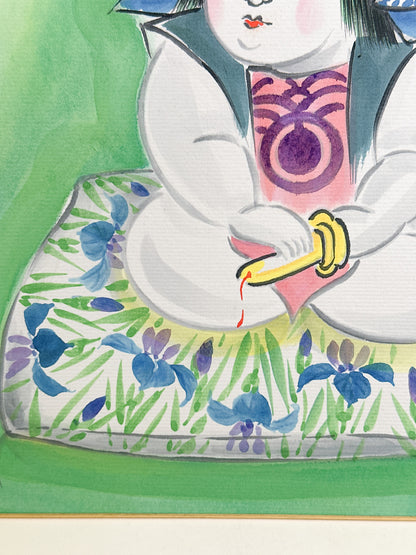 SHP410 - Original Japanese Shikishi Artwork 五月節句