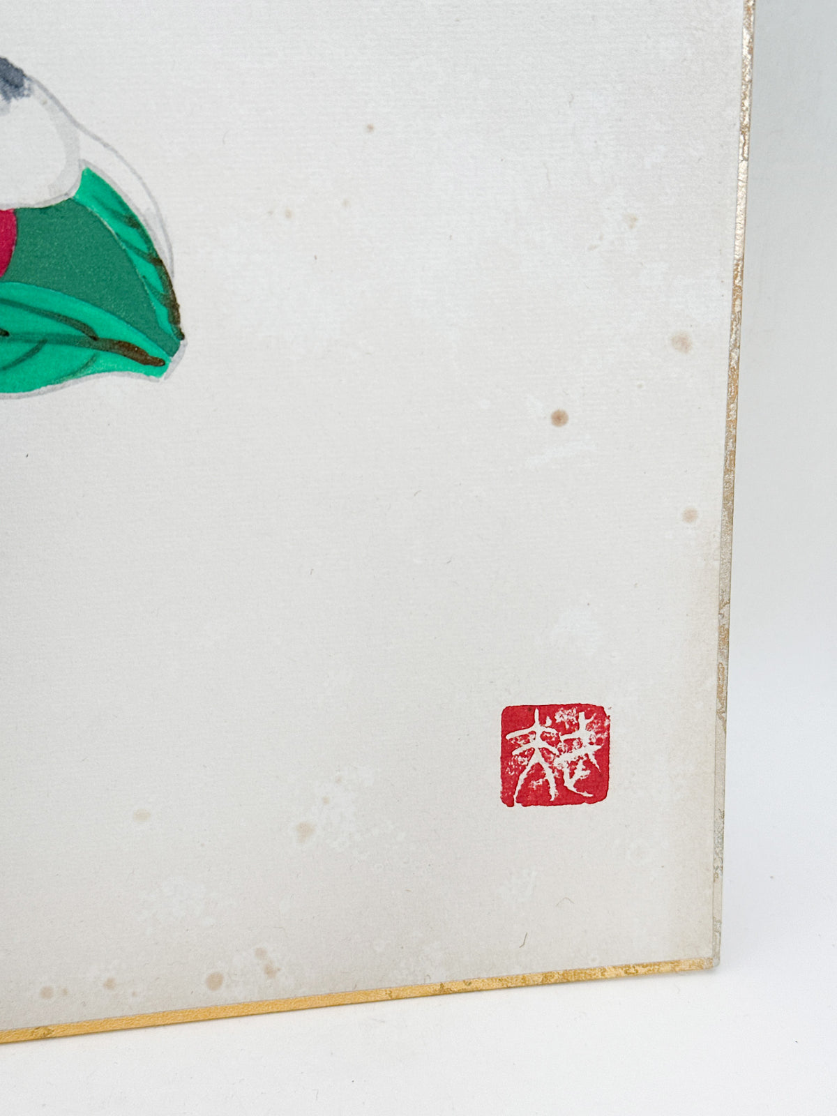 SHP406 - Original Japanese Shikishi Artwork 唐辛子ねずみ