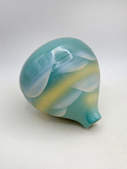 TB284 - Vintage Kutani-yaki Flower Vase 九谷焼
