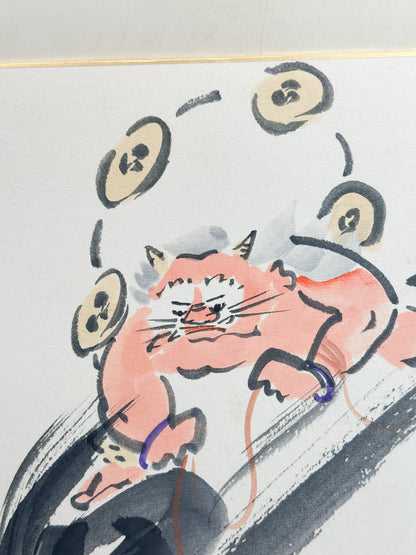 SHP394 - Original Shikishi Artwork Ōtsu-e 大津絵