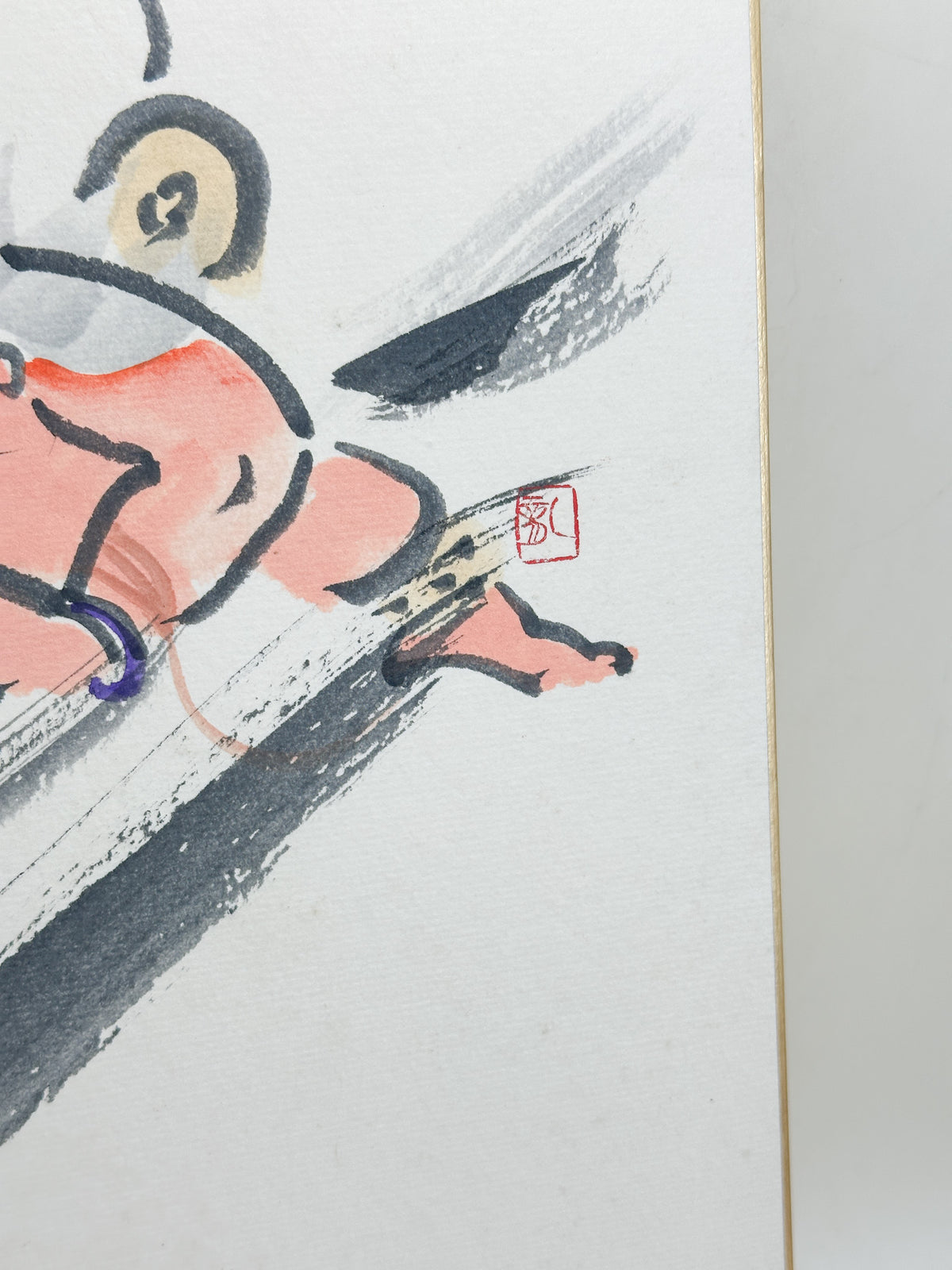 SHP394 - Original Shikishi Artwork Ōtsu-e 大津絵