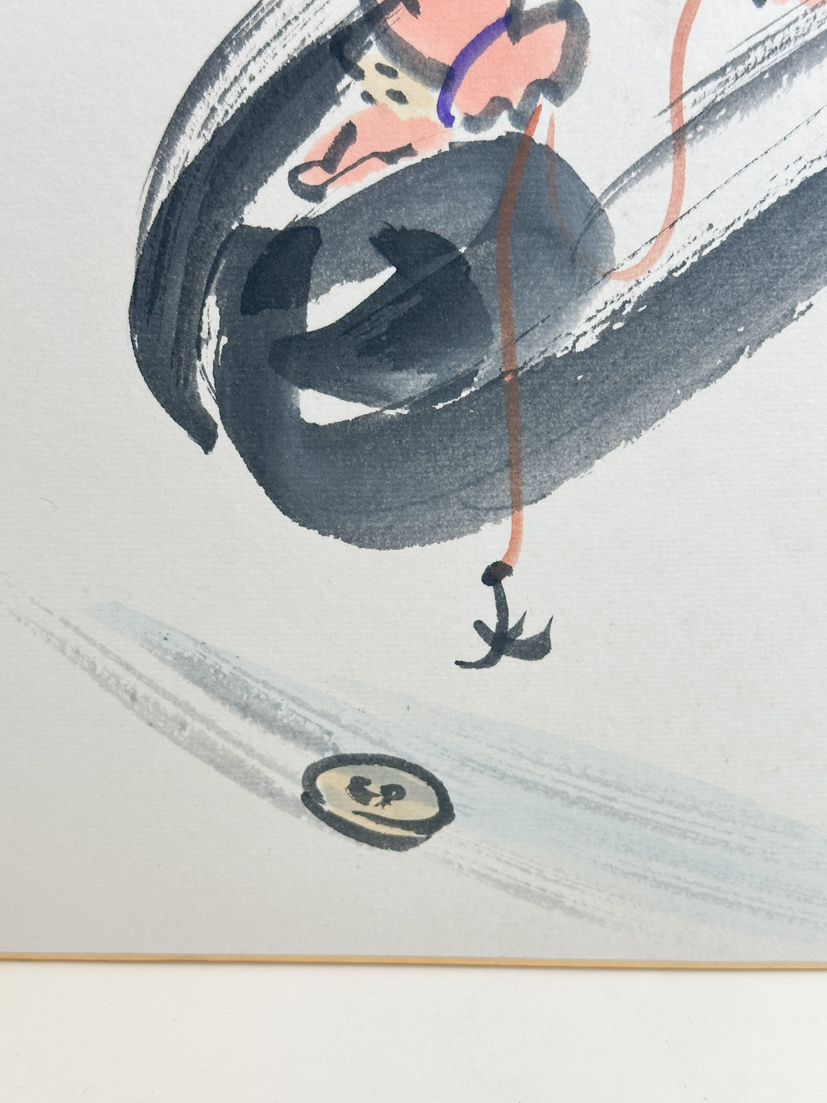 SHP394 - Original Shikishi Artwork Ōtsu-e 大津絵