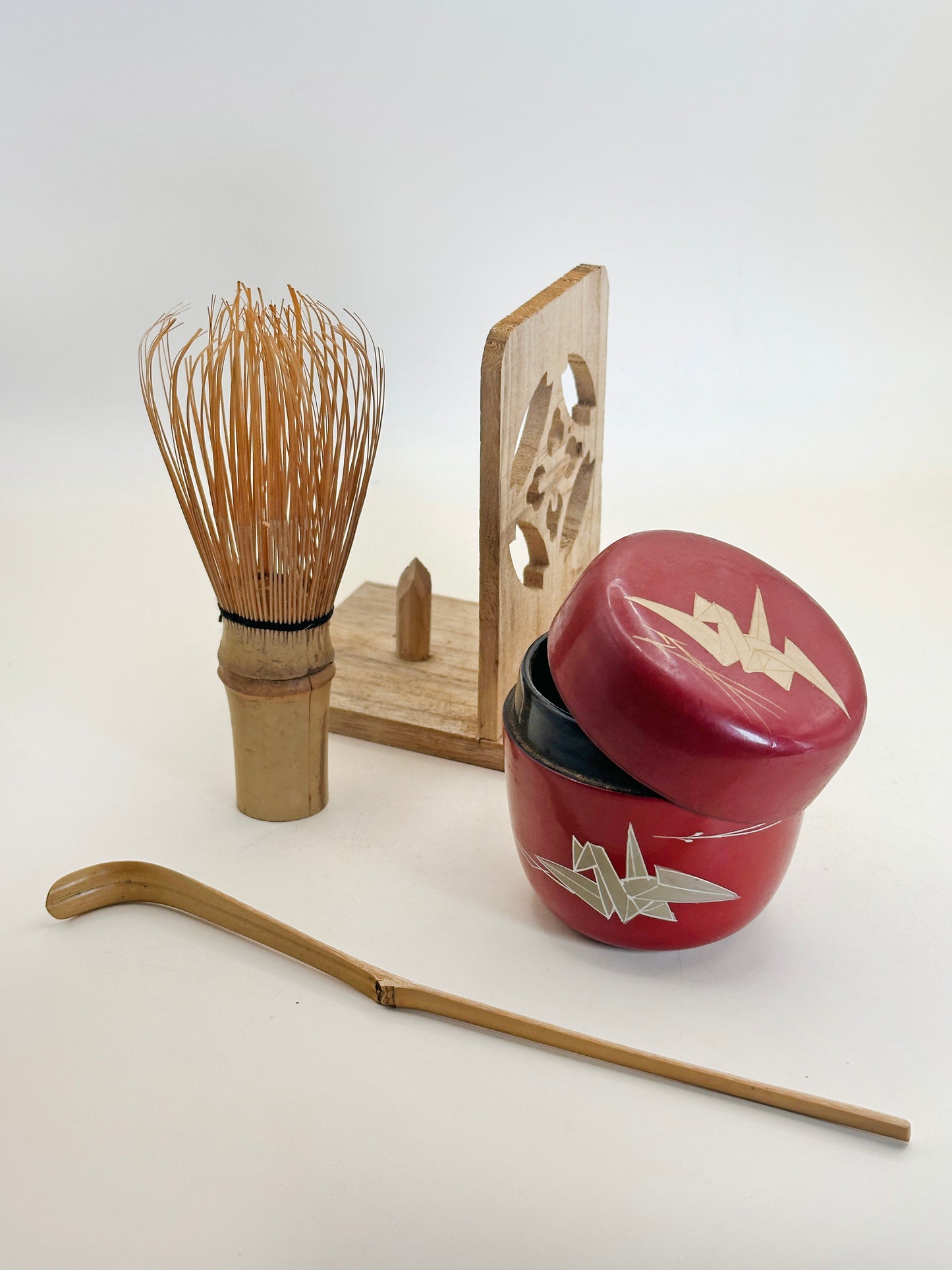 TC65 - Kit de cérémonie du thé Matcha japonais – 茶箱 (Chabako) Kit complet d'ustensiles de thé