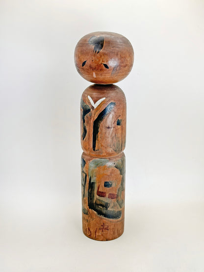 K25235 - Sosaku Contemporary Kokeshi by 沙緒 Sao