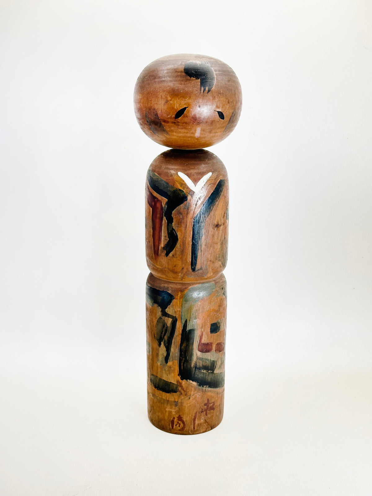 K25235 - Sosaku Contemporary Kokeshi by 沙緒 Sao