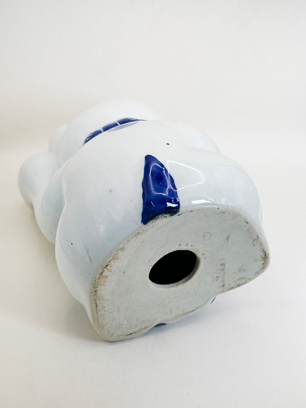 FT592 - Arita-yaki Blue & White Maneki Neko 有田焼