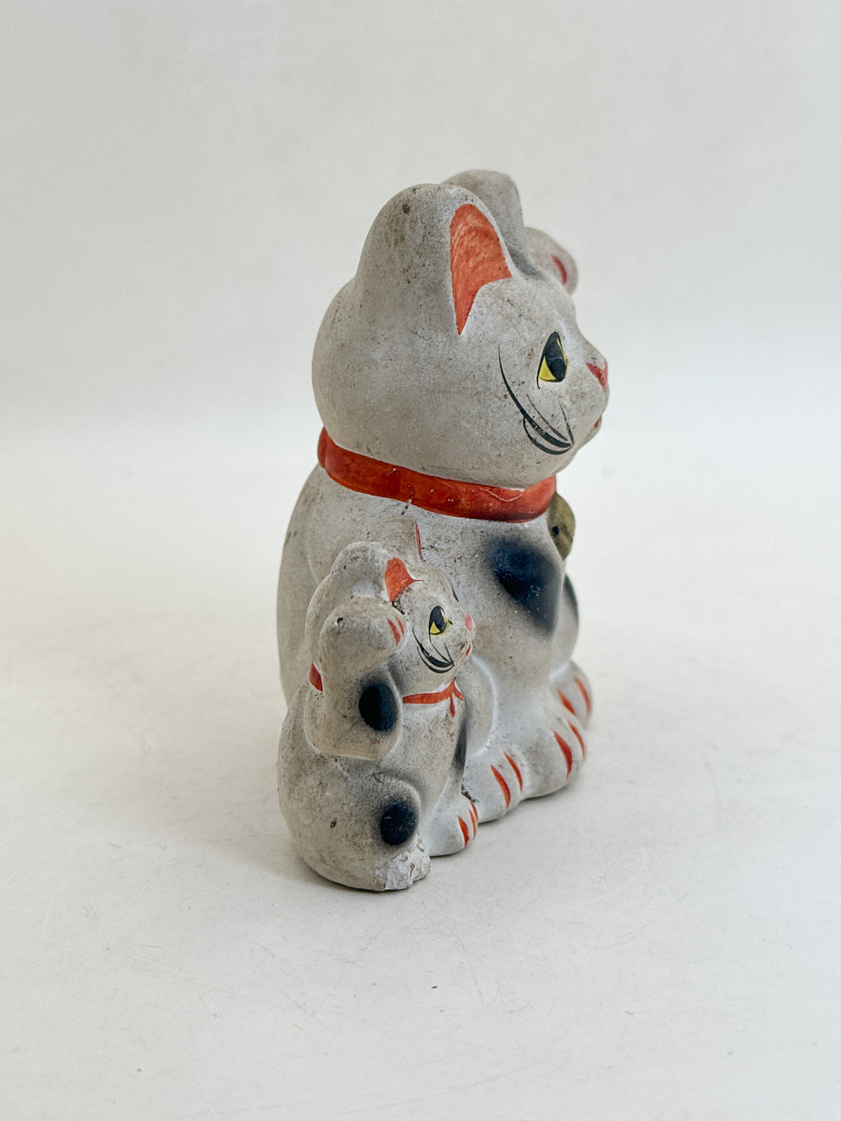 FT616 - Maneki Neko Tsuchi Ningyō  土人形