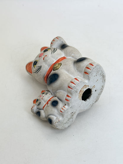 FT616 - Maneki Neko Tsuchi Ningyō  土人形
