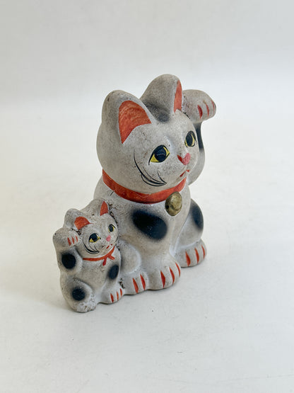 FT616 - Maneki Neko Tsuchi Ningyō  土人形