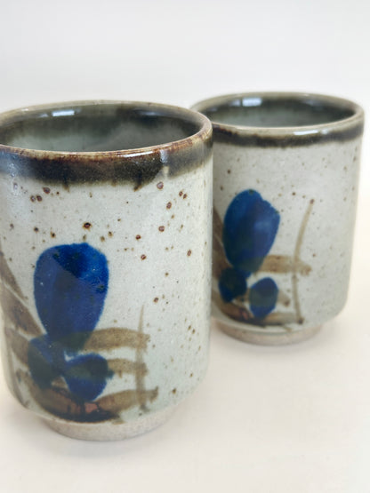 TB173 - Tasses Yunomi Mashiko-yaki 湯吞 益子焼