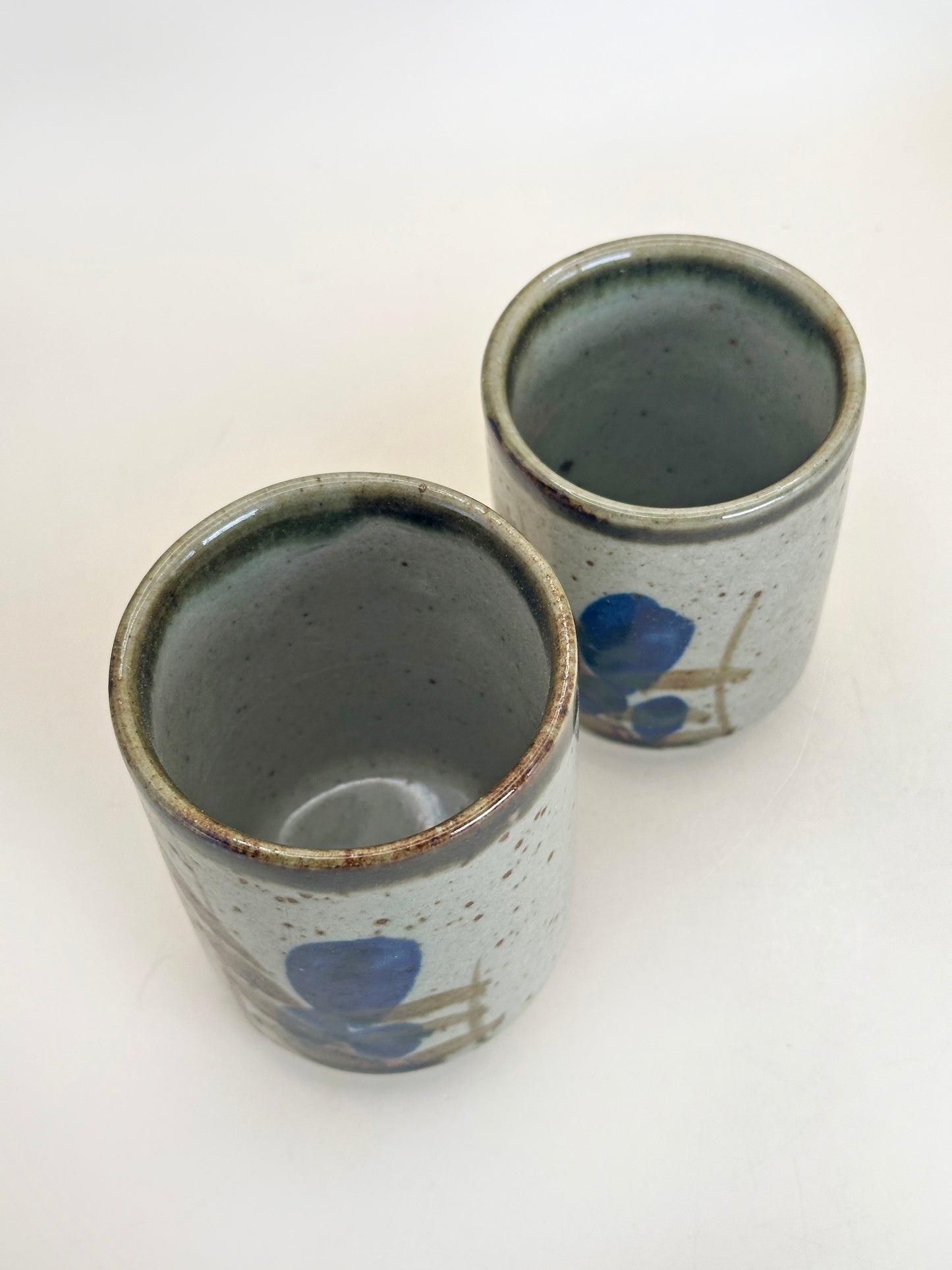 TB173 - Tasses Yunomi Mashiko-yaki 湯吞 益子焼