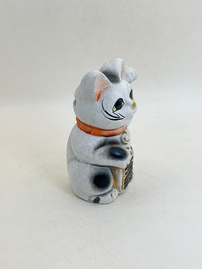 FT613 - Maneki Neko Clay Figurine 土人形