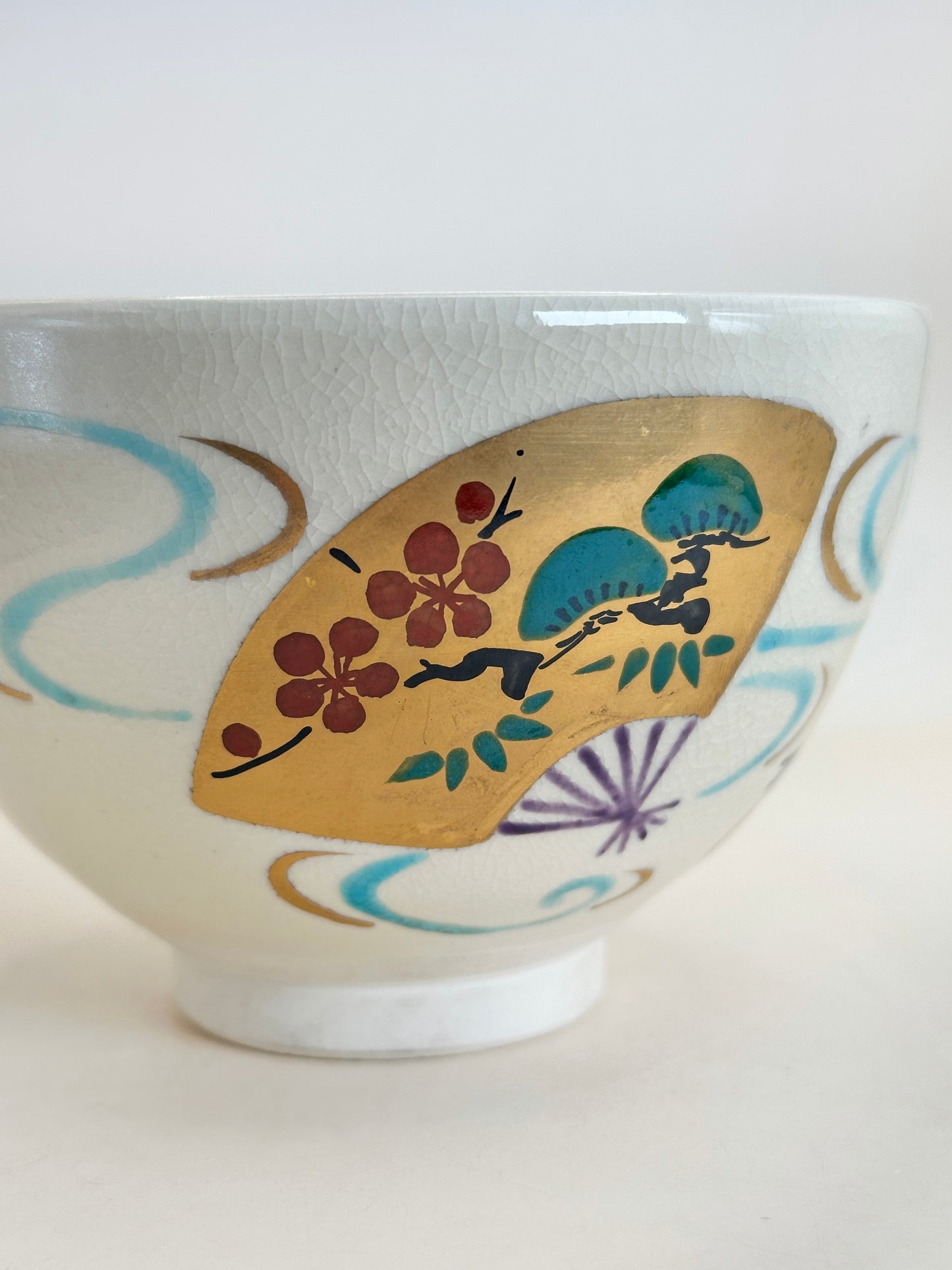 TC66 - Kyō-yaki Chawan Matcha Bowl 京焼