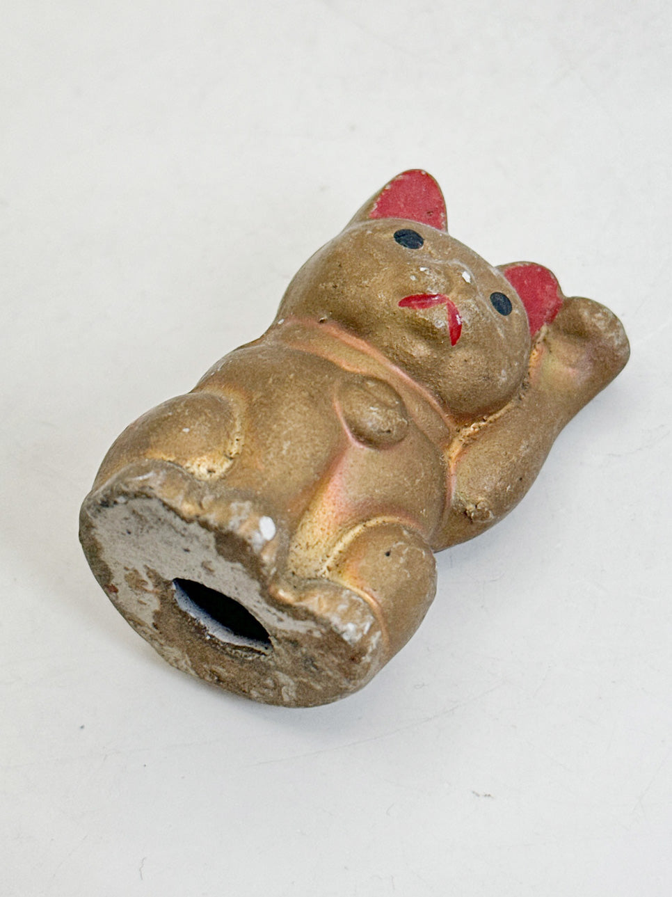 FT612 - Maneki Neko Clay Figurine 土人形