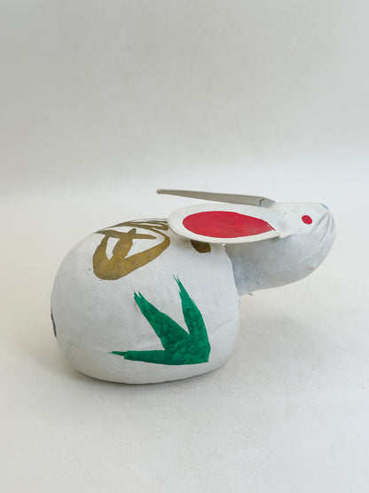 FT589 - Folk Craft Rabbit Hariko 倉敷張子