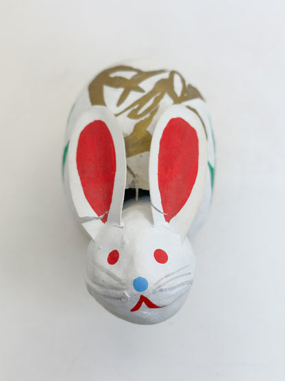 FT589 - Folk Craft Rabbit Hariko 倉敷張子