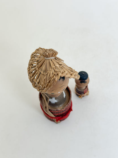 K20176 - Sosaku Kokeshi set from Tōhoku