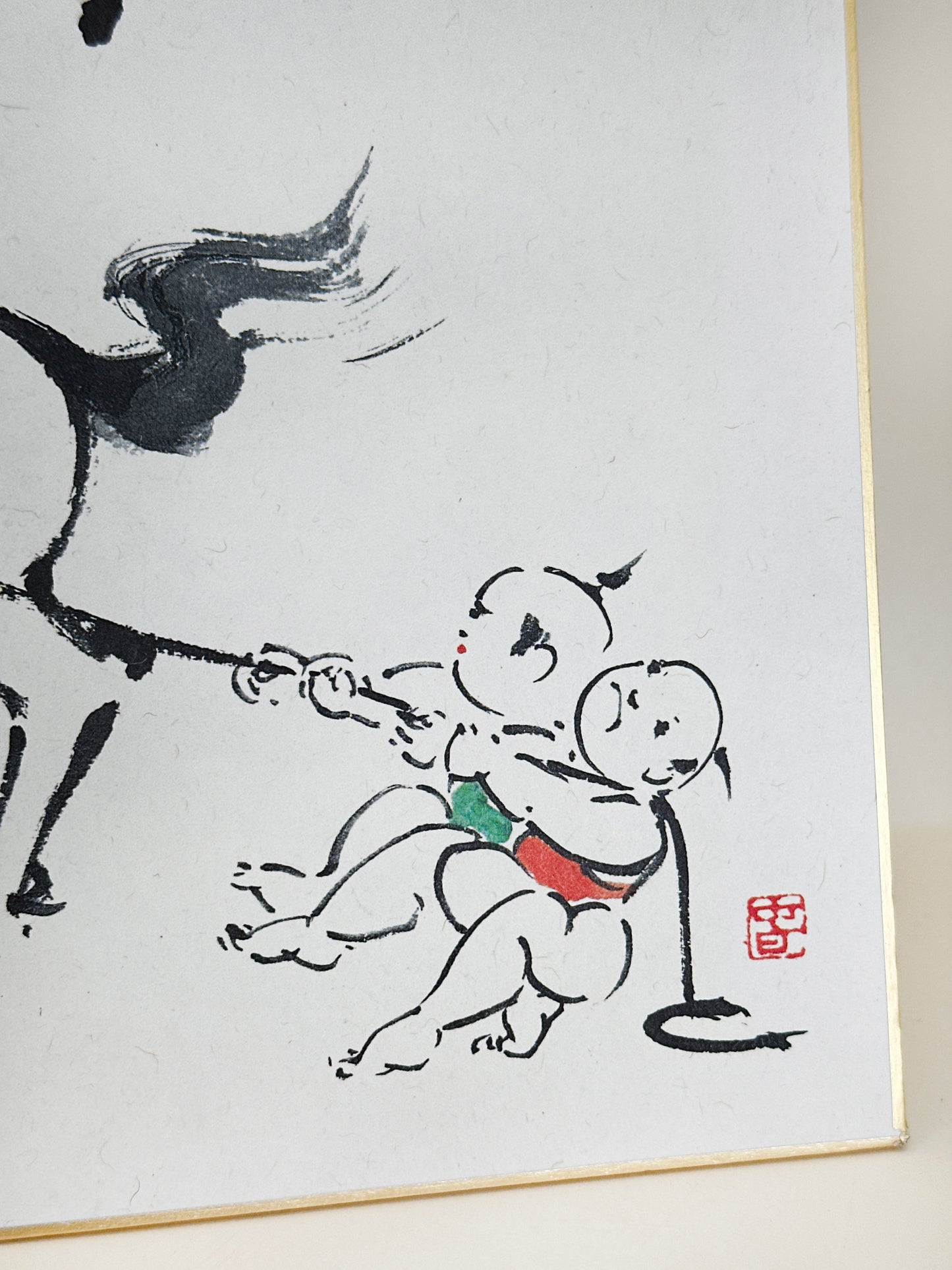 SHP232 - Shikishi Print of Ueno Tōen 上野澄園