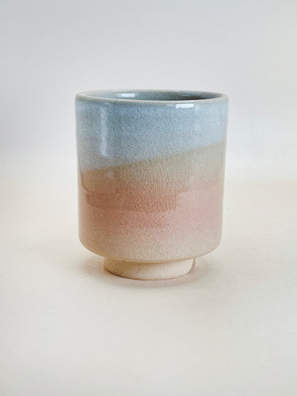 TB174 - Japon Hagi-yaki yunomi / tasse à thé 萩焼