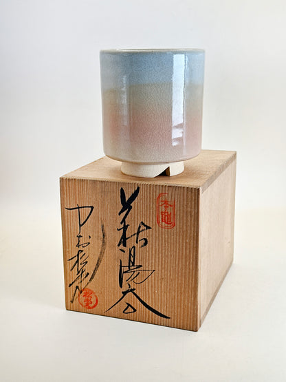 TB174 - Japon Hagi-yaki yunomi / tasse à thé 萩焼
