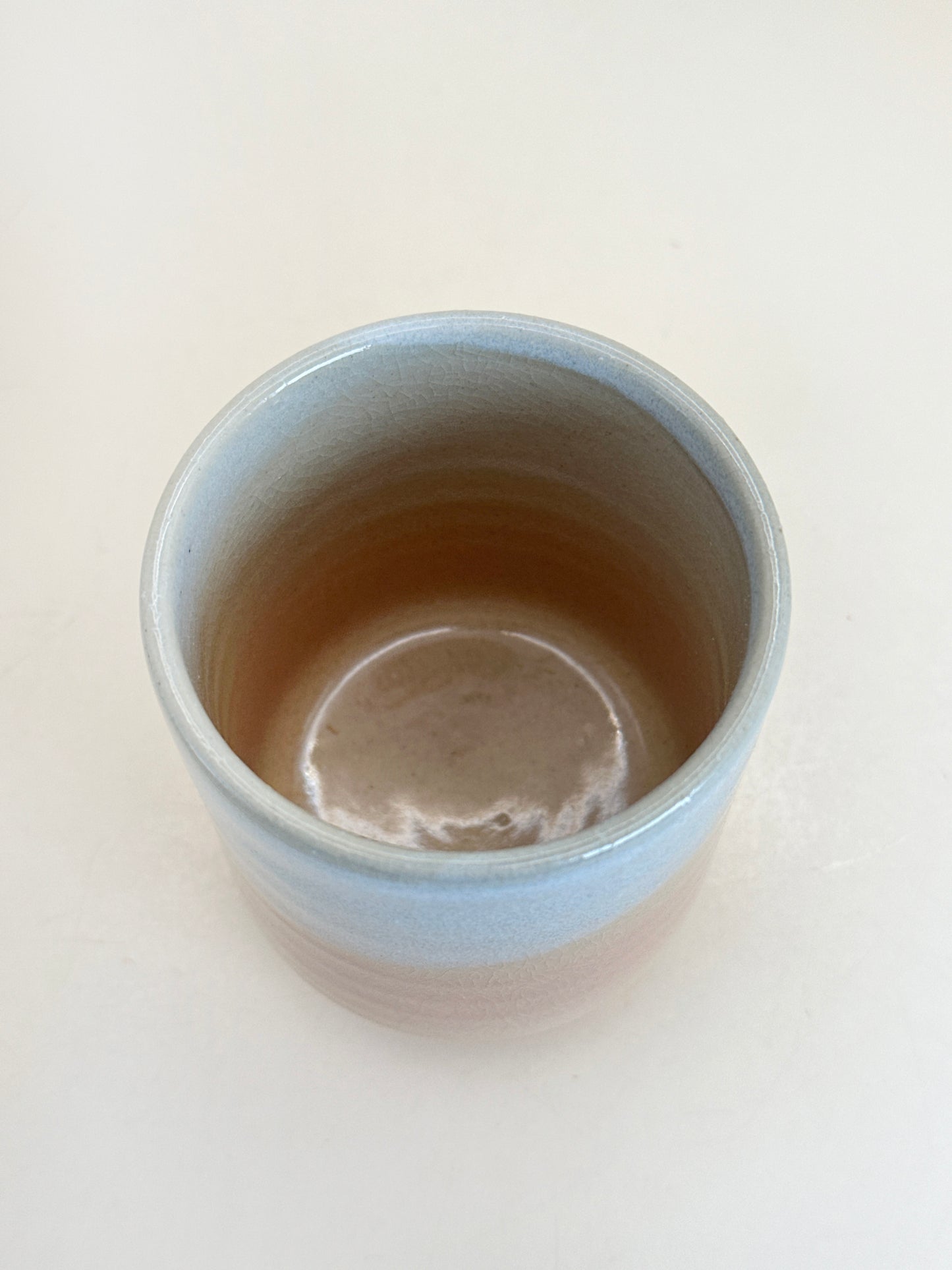 TB174 - Japon Hagi-yaki yunomi / tasse à thé 萩焼