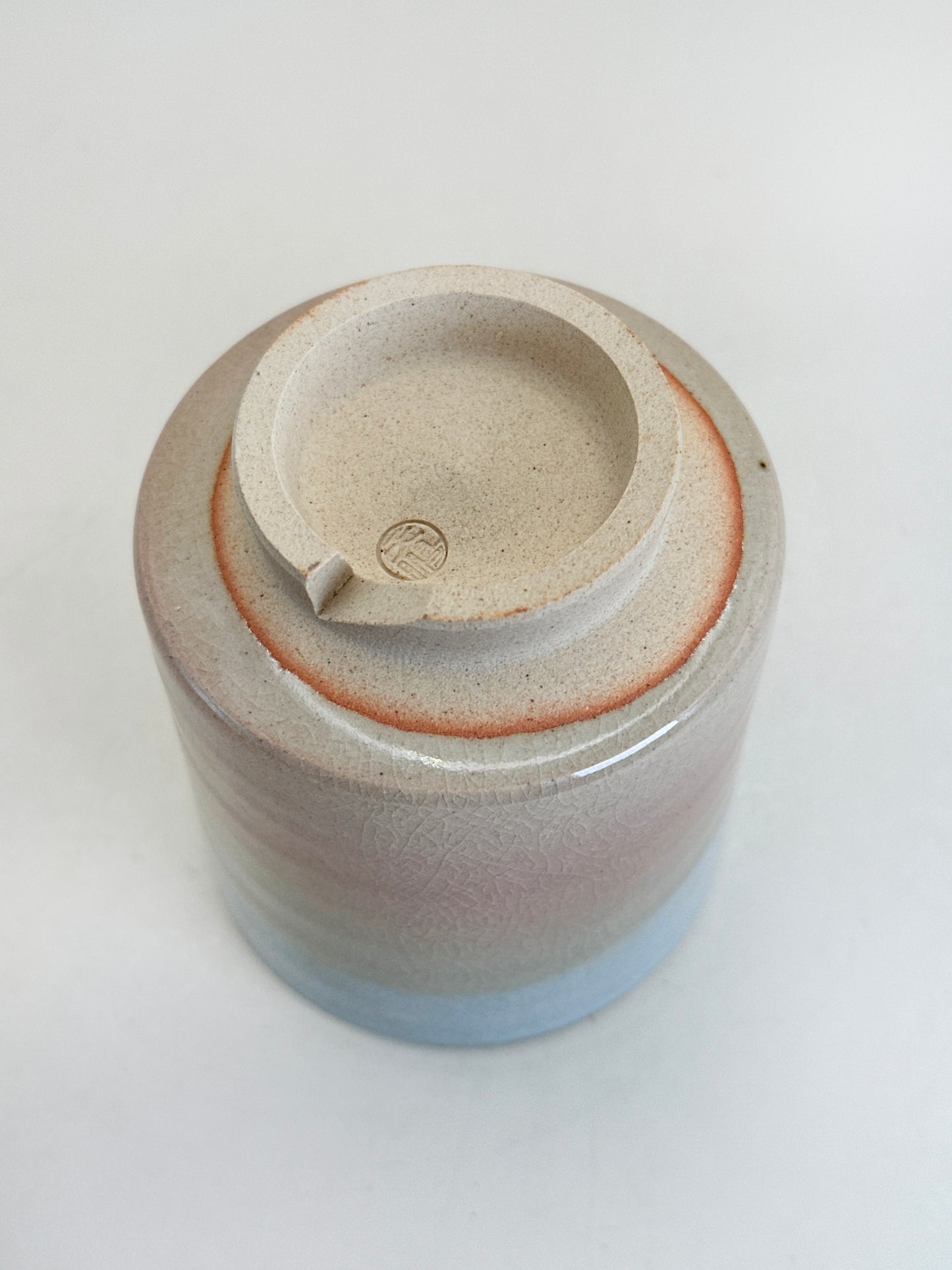 TB174 - Japon Hagi-yaki yunomi / tasse à thé 萩焼