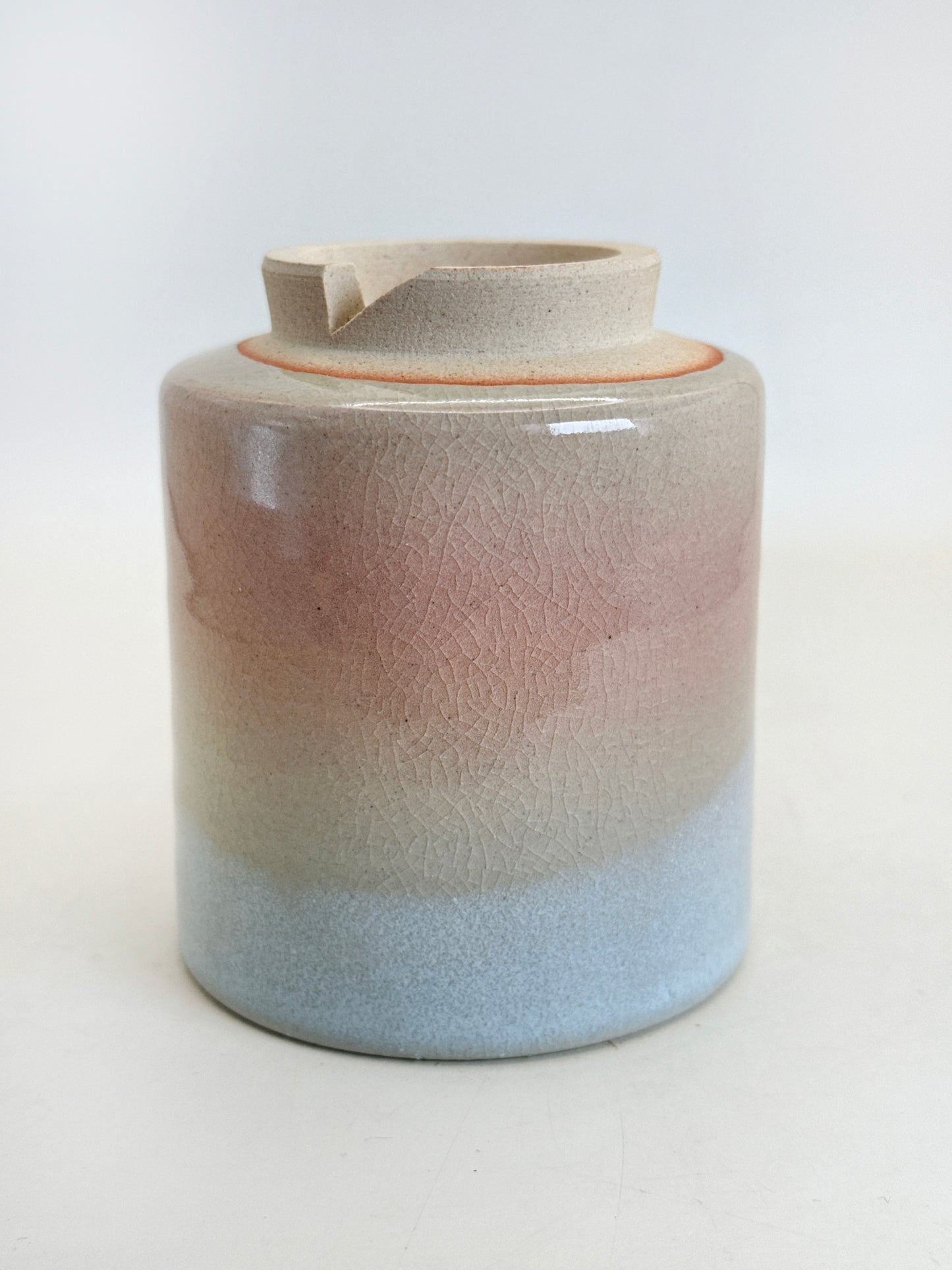 TB174 - Japon Hagi-yaki yunomi / tasse à thé 萩焼