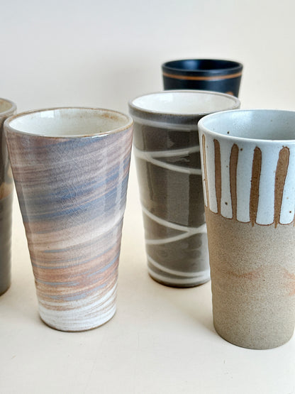 TB175 - Set of 5 small Kikōhai tea cups 亀甲杯