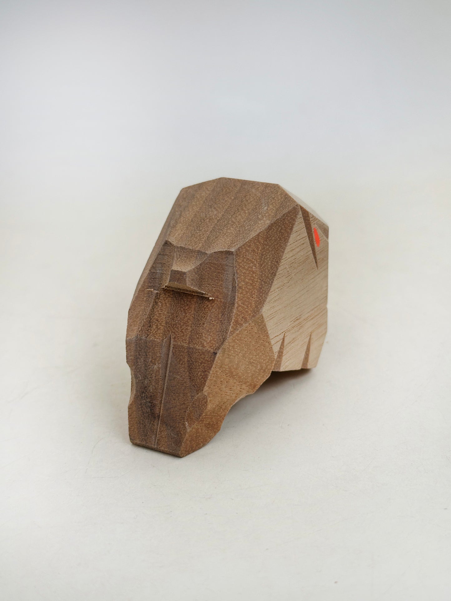 FT452 - Sculpture en bois du sanglier du zodiaque Atsuta Jingū 熱田神宮