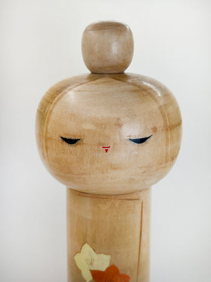 K30046 - Sōsaku Kokeshi par Kishi Sadao 岸貞男