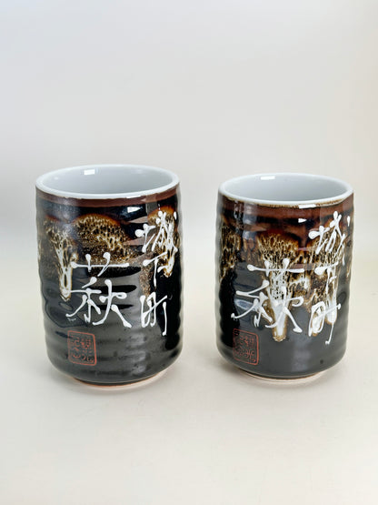 TB177 - Ensemble tasse à thé de Hagi Castle Town 萩城城下町