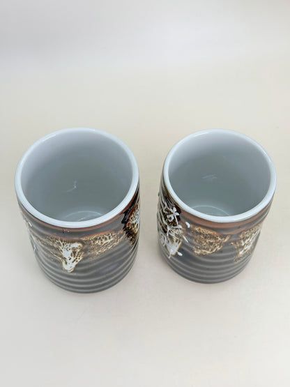 TB177 - Ensemble tasse à thé de Hagi Castle Town 萩城城下町