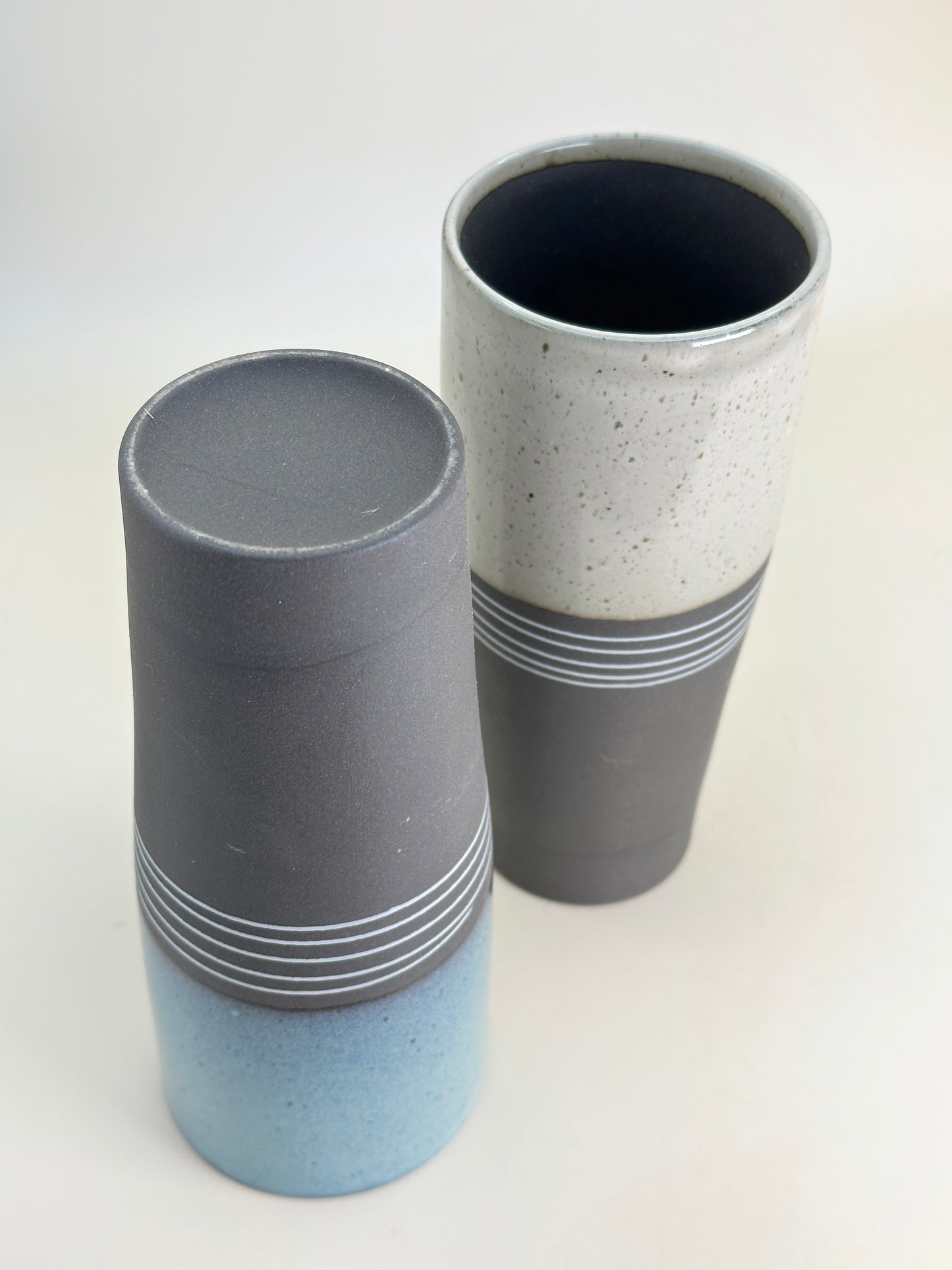 TB178 - Tasses jumelles longues Mino-yaki 美濃焼