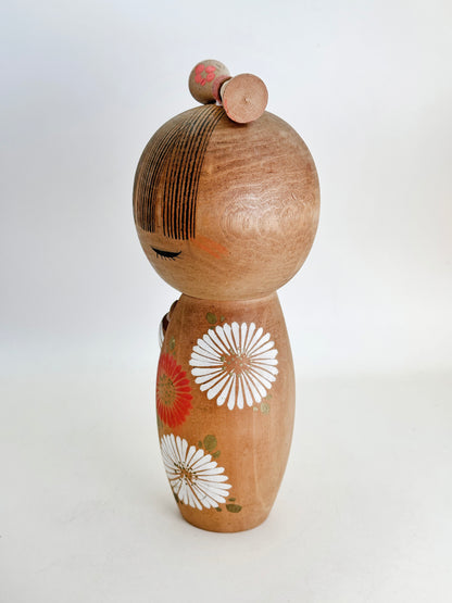 K20124 - Sosaku Kokeshi par Aoki Ryoka 青木蓼華