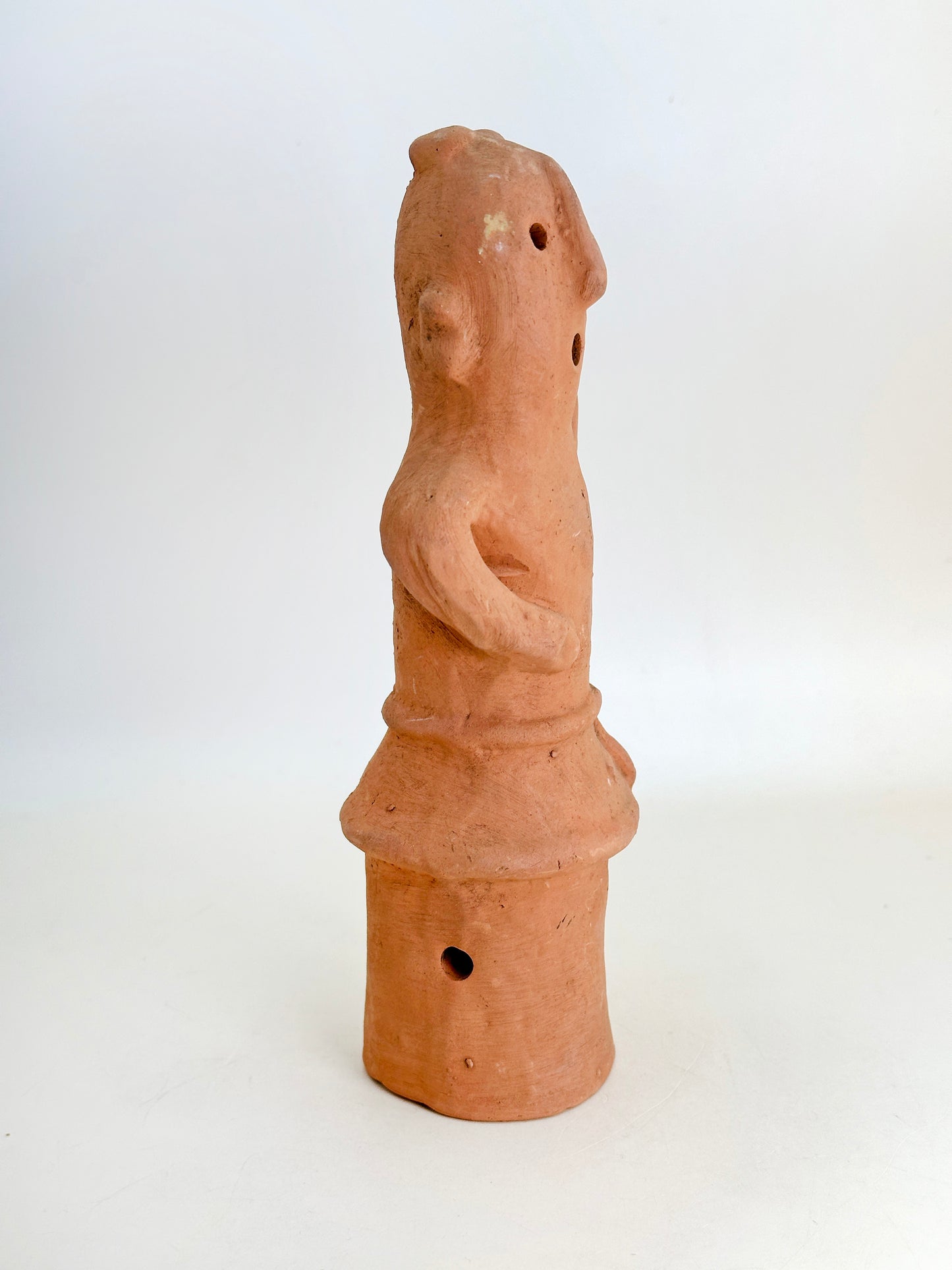 K18138 - Folk Crafts Haniwa Sculpture 踊る人