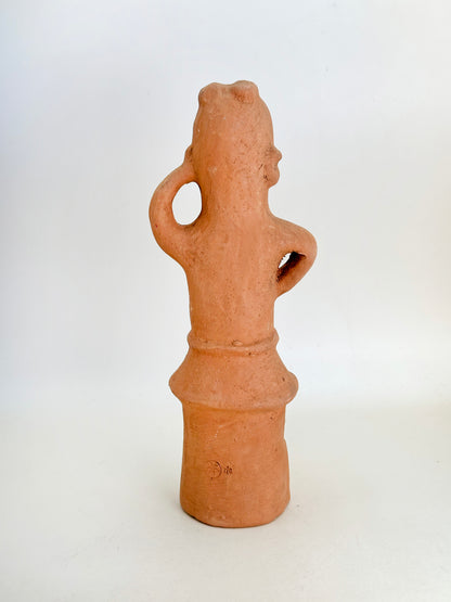 K18138 - Folk Crafts Haniwa Sculpture 踊る人