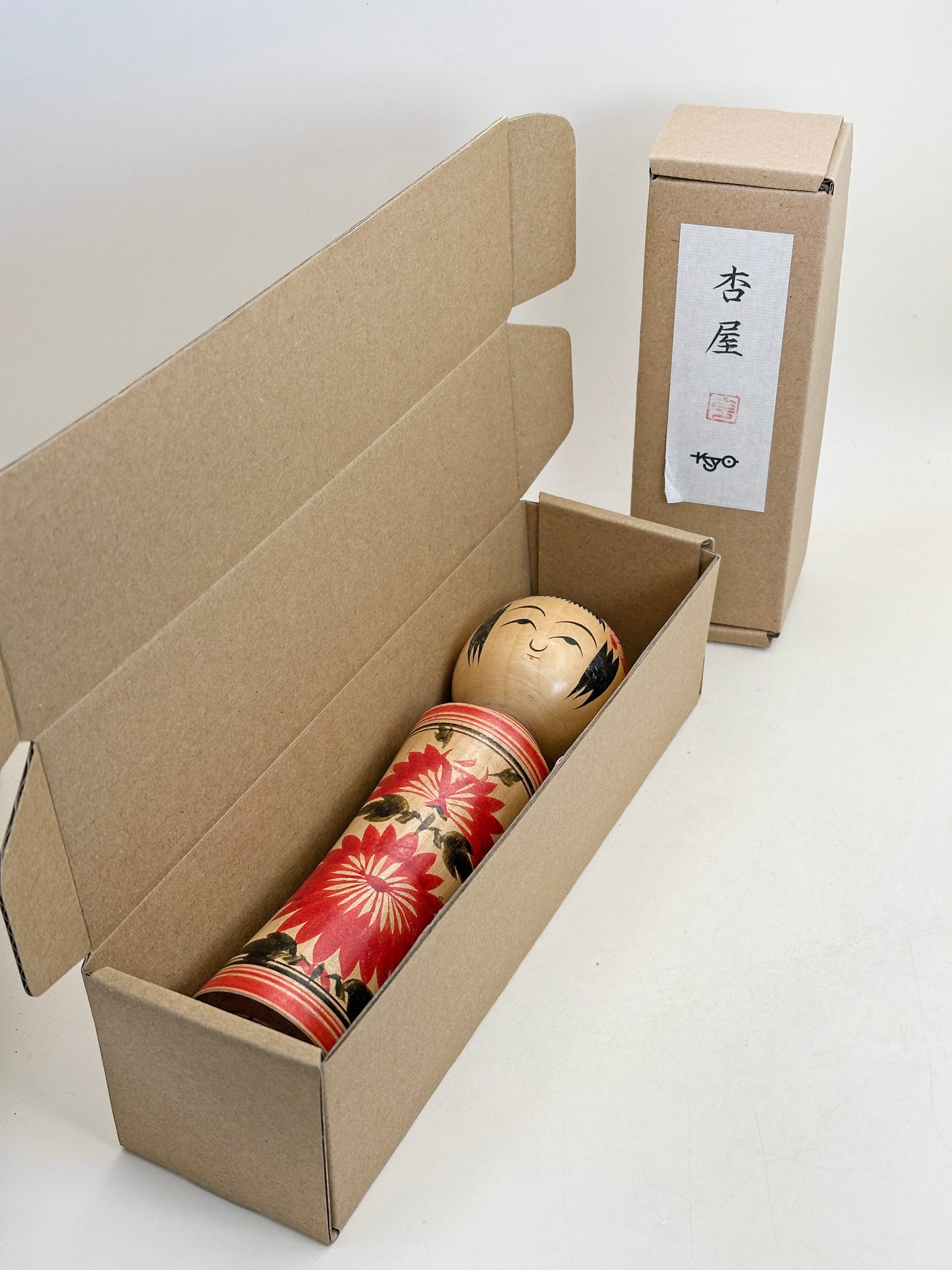 K18154 - Naruko kokeshi by Koyama Kesaki 小山今朝記