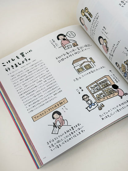 BK22 - Traditional Kokeshi Designs book 伝統こけし