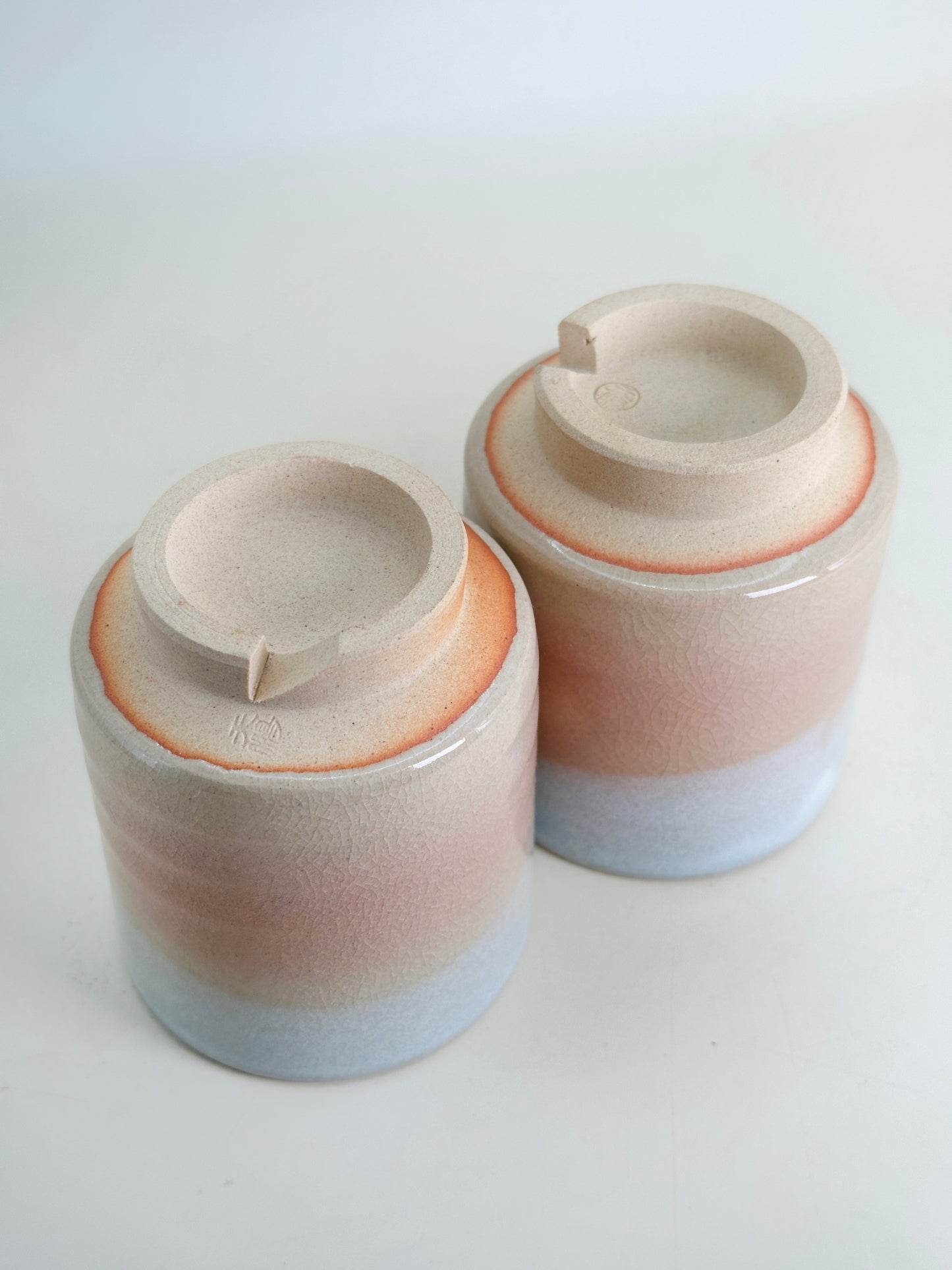 TB179 - Ensemble de tasses à thé Hagi-yaki par Tenpōzan 萩焼