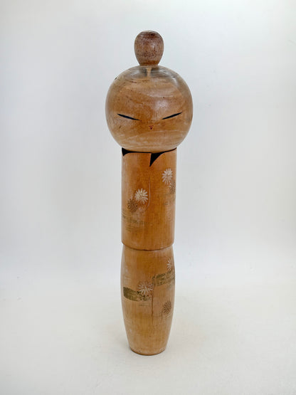 K25176 - Sōsaku Kokeshi par Kishi Sadao 岸貞男