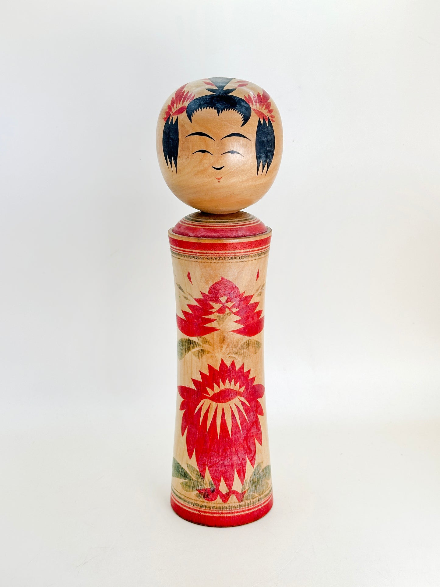 K25121 - Naruko Kokeshi by Katakura Tomio 片倉富夫