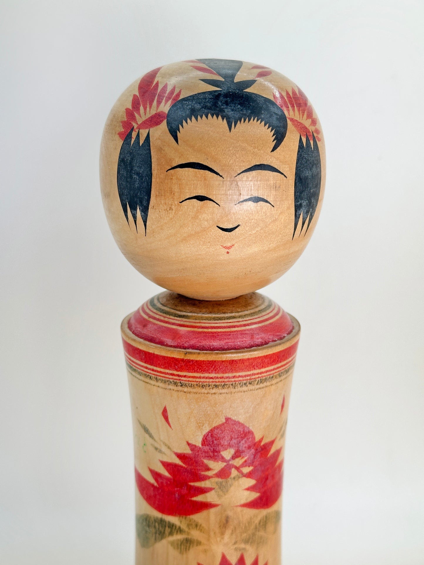 K25121 - Naruko Kokeshi by Katakura Tomio 片倉富夫