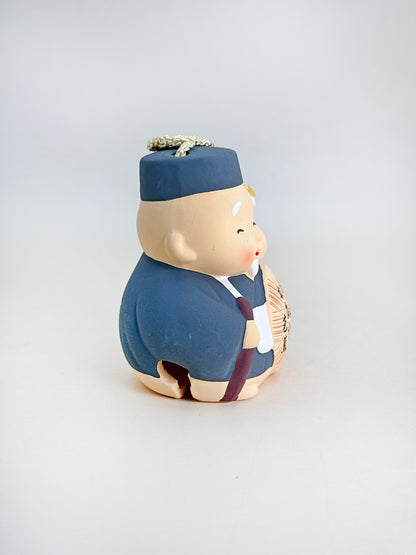 CB181 - Dorei Clay Bell - Matsuo Bashō 松尾芭蕉