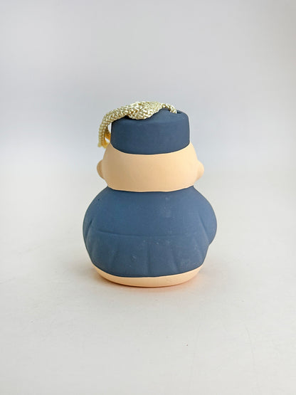 CB181 - Dorei Clay Bell - Matsuo Bashō 松尾芭蕉