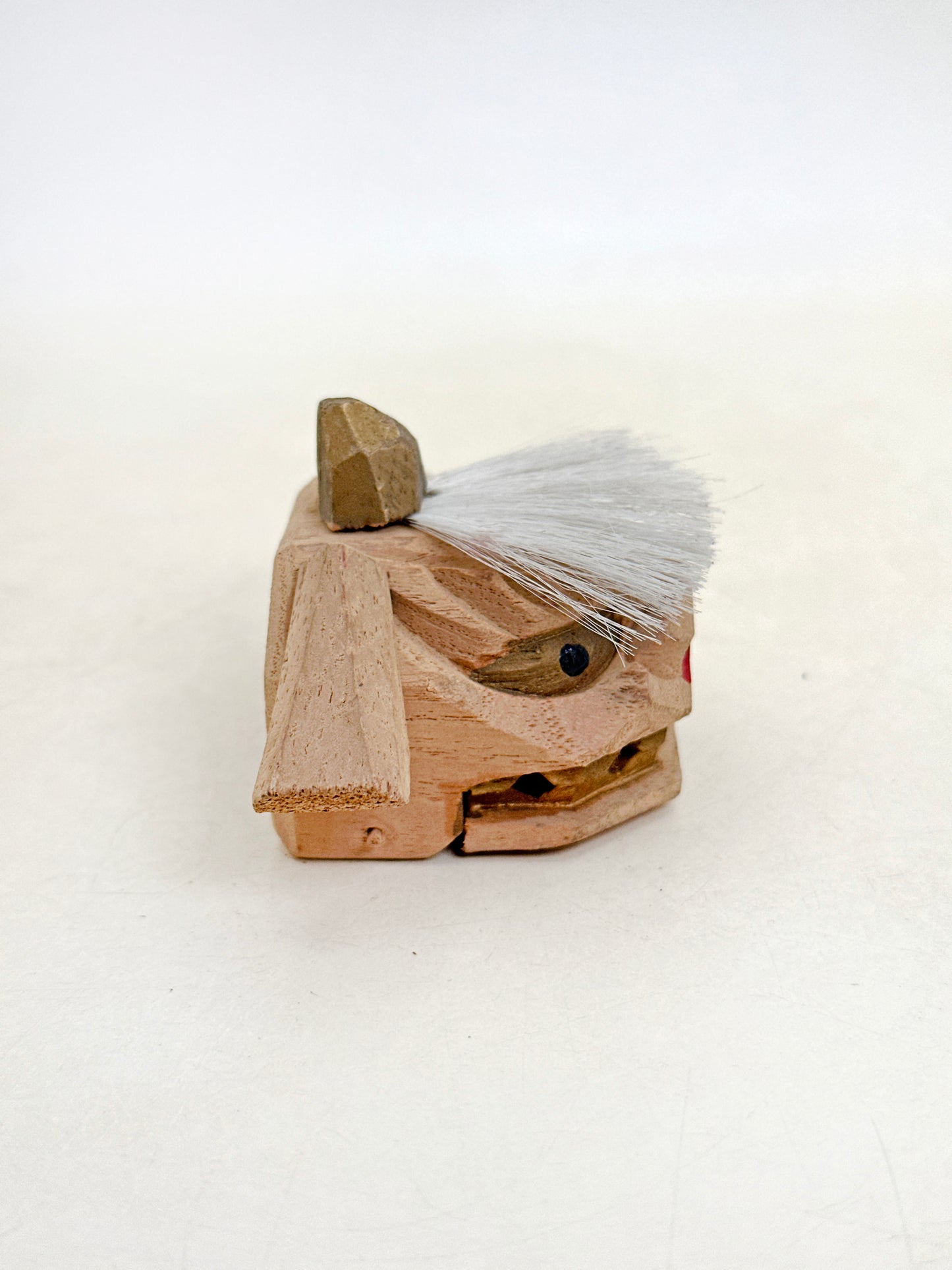 FT460 - Japon Artisanat vintage Kaga Shishigashira 加賀 獅子頭