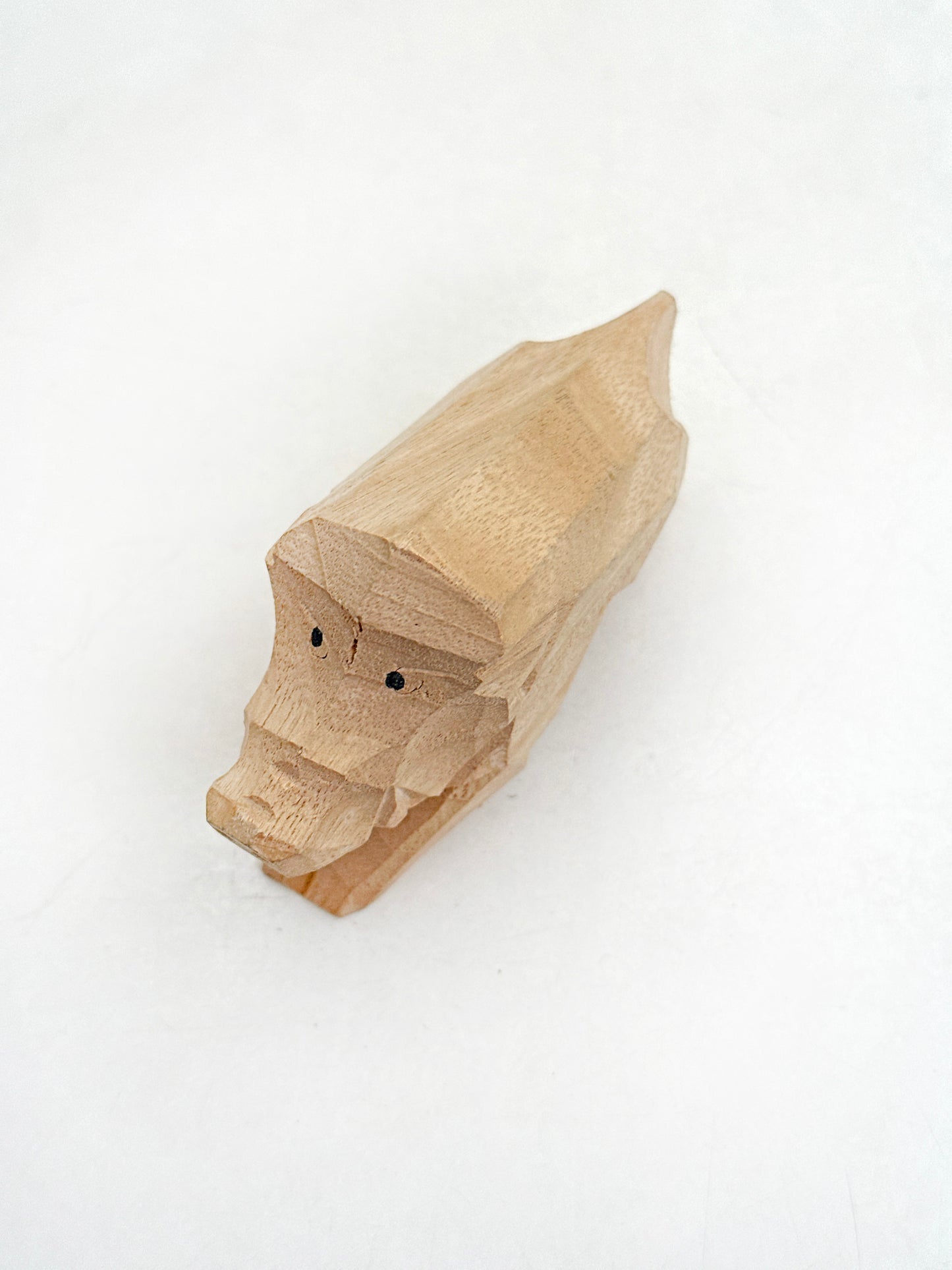 FT461 - Sculpture sur bois zodiaque Sanglier Atsuta Jingū 熱田神宮