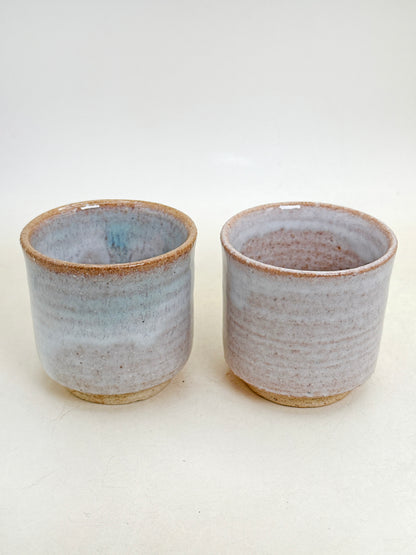 TB293 - Tasses à thé Yunomi Hagi-yaki par Tsubaki Shūen 椿秀窯